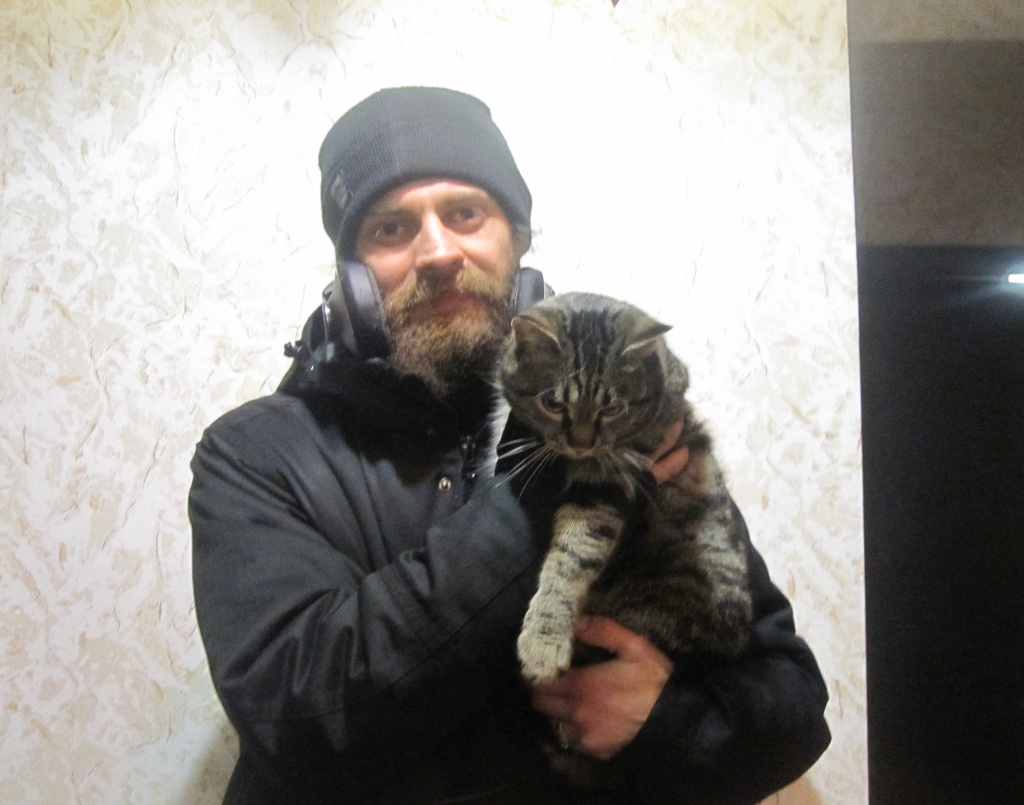 Феликс и кот Смонк, 2 года. Передержка.